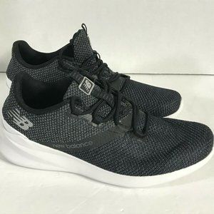 NEW BALANCE District Run Mens Shoes Size 7 Black Dark Grey White MDRNBK1